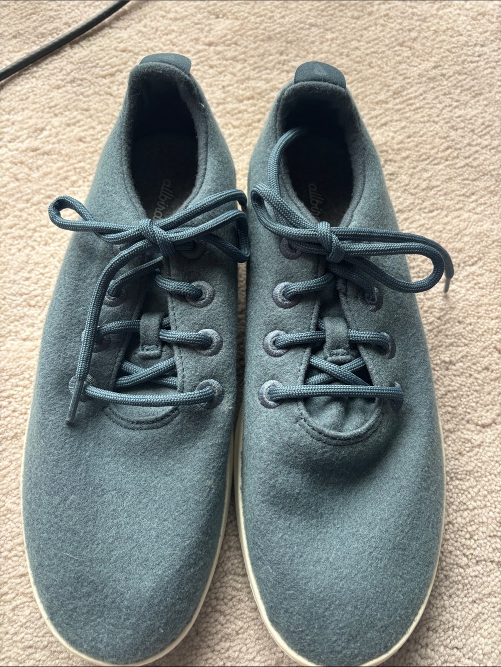 allbirds Men’s Wool runners Sneakers in Blue